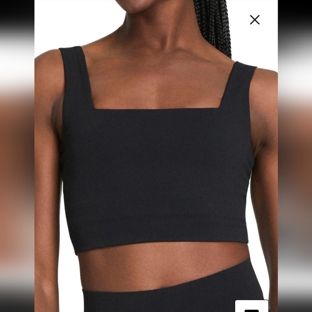 SPANX SQUARE NECK CROP TANK TOP , SZ:XL ,NWOT